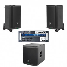 Акустична система 2 колонки JBL PRX912 із сабвуфером + мікшер Акустична система 2 колонки JBL PRX912 із сабвуфером + мікшер